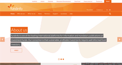 Desktop Screenshot of about.fundinfo.com
